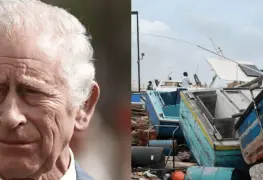 Rey Carlos III envía sus más sentidas condolencias a los afectados por el huracán Beryl