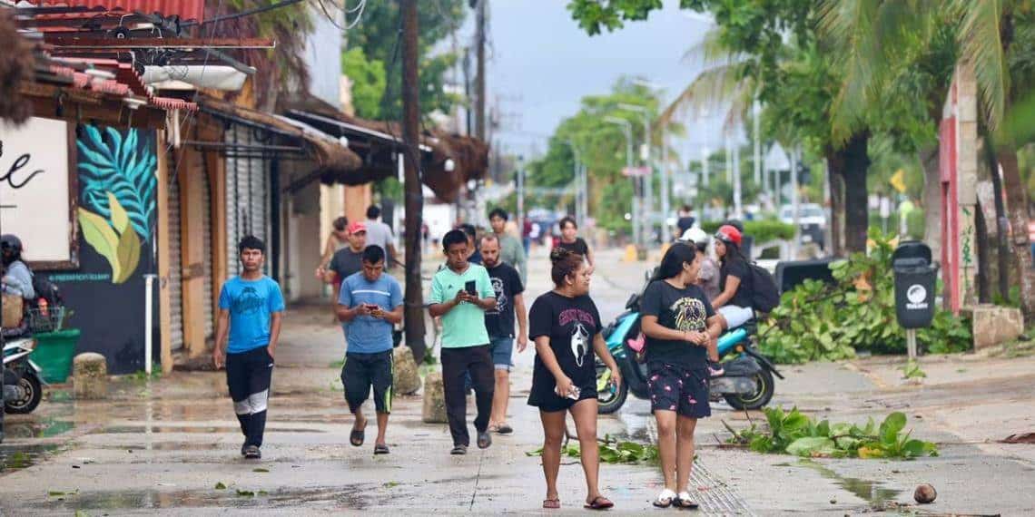 "Ni lo sentimos", dicen habitantes de Tulum por huracán Beryl