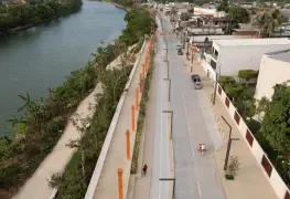 Dejan sin luz gran parte del Malecón Carlos A. Madrazo, por qué se robaron los cables