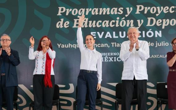 Claudia Sheinbaum y su prioridad por los programas de la educación