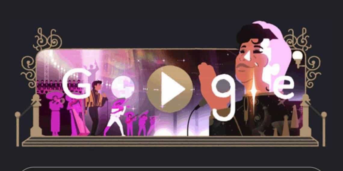 Google homenajea a Juan Gabriel con el Doodle de hoy 15 de julio; así lo representaron