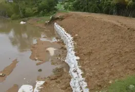 Reforzarán los bordos en la zona de Gaviotas, El Monal y La Guayaba
