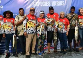 Ganador en el 12vo. Torneo de Pesca de orilla especies varias