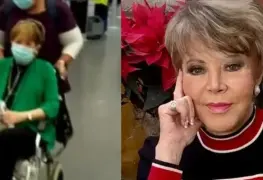 Lolita Ayala es vista en silla de ruedas y con tanque de oxígeno; explica cuál es su estado de salud