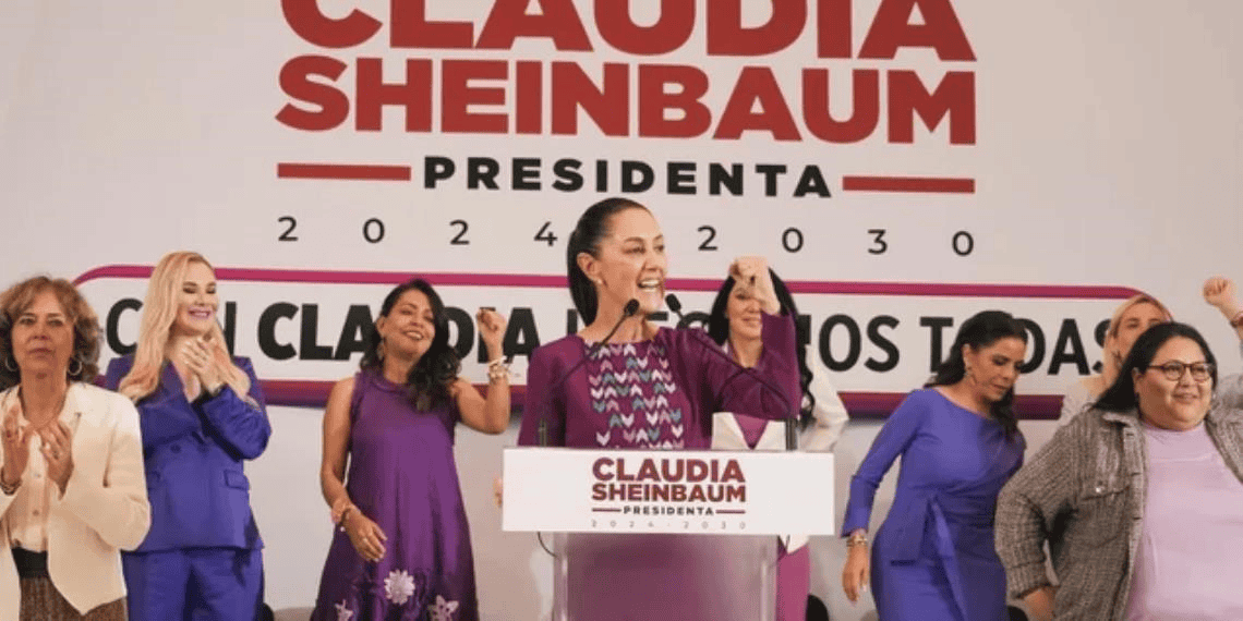 Sheinbaum subraya que su gobierno será "feminista" con enfoque "social"