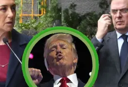 Así reaccionan Claudia Sheinbaum y Marcelo Ebrard sobre el discurso de Trump