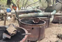 Semar y FGR destruyen narcolaboratorio en Sinaloa