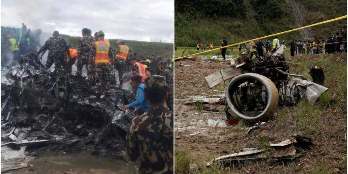 Se estrella un avión en Nepal; solo sobrevivió el capitán