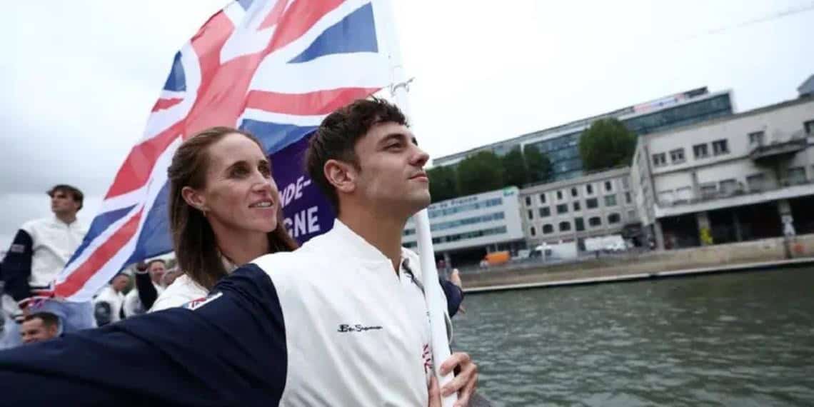 ¡Al estilo Titanic! Tom Daley posó así en Ceremonia de Inauguración