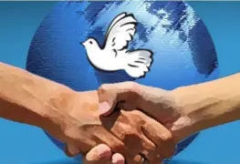 Jóvenes levantan la mano por la paz