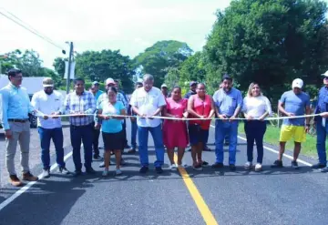 Gobierno de Comalcalco inaugura importante obra de rehabilitación del camino principal de Villa Aldama a Ciudad Tecolutilla