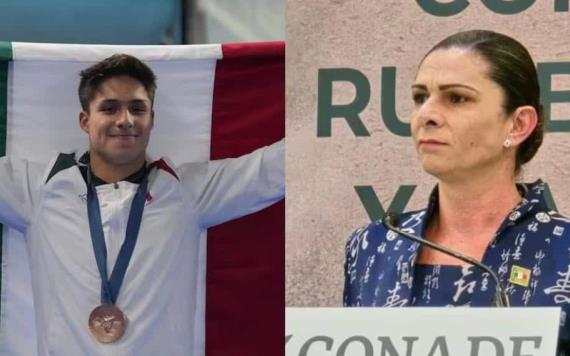 Conade se cuelga las medallas del clavadista Osmar Olvera, pese a falta de beca