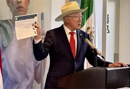 Revela ken salazar: &acute;El Mayo&acute; fue a EU &acute;contra su voluntad&acute;