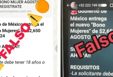 Bono Mujeres Bienestar: Alertan por FRAUDE con supuesto pago de 2 mil 600 pesos