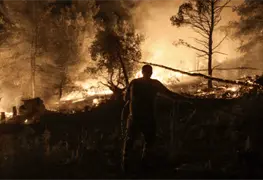 El devastador incendio en Grecia ha quemado m&aacute;s de 40.500 hect&aacute;reas en tres d&iacute;as
