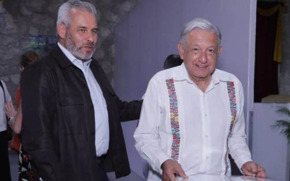 Reconocen Sheinbaum y AMLO avances de seguridad en Michoacán