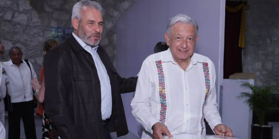 Reconocen Sheinbaum y AMLO avances de seguridad en Michoacán