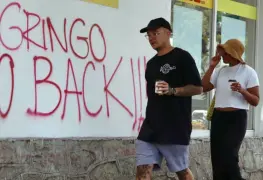 Gringo no es amigo: protesta contra la gentrificación en Oaxaca