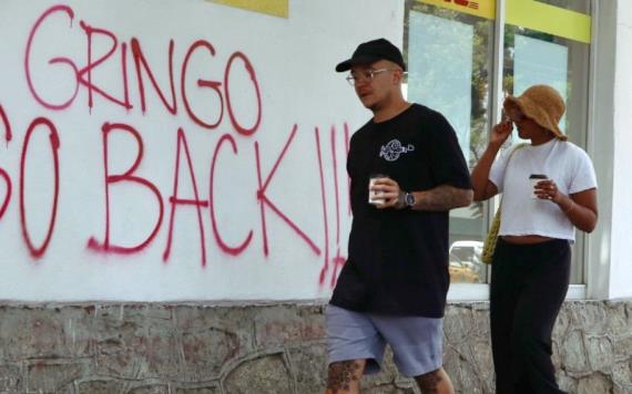 Gringo no es amigo: protesta contra la gentrificación en Oaxaca