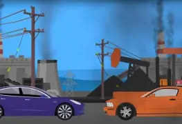 Carros eléctricos si contaminan