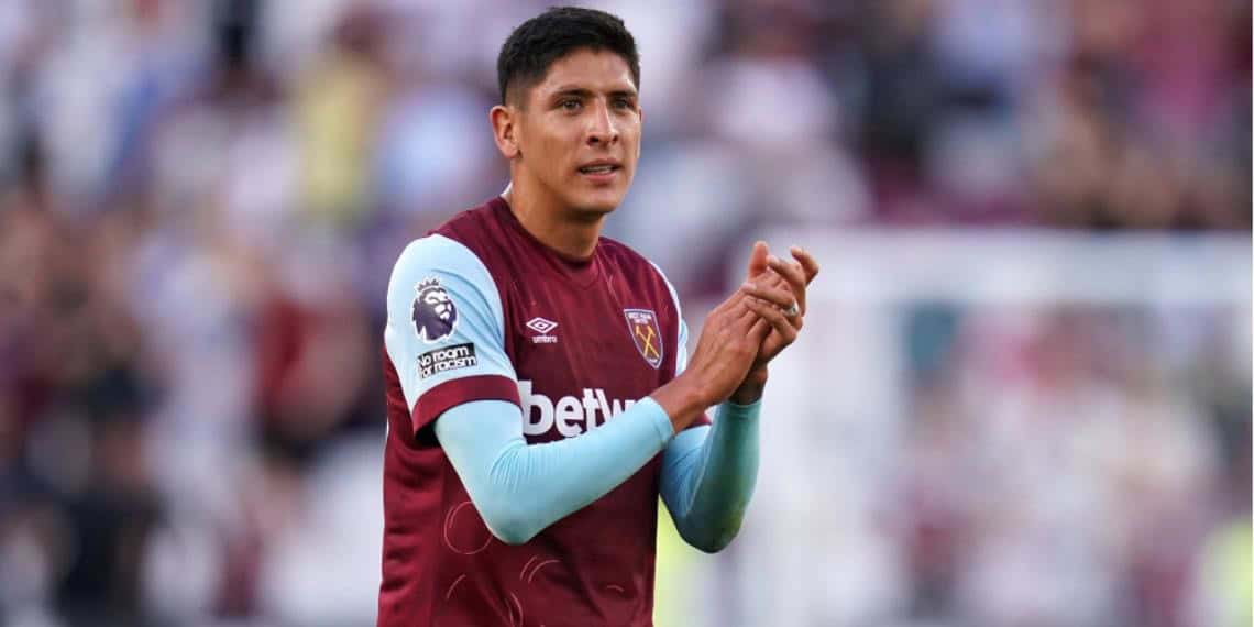 Edson Álvarez vuelve a jugar con el West Ham ¡y se reencontró con Guido Rodríguez!