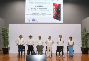 Presentan el libro Izquierda 1923-2023: La terca travesía en el CIVE de la UJAT