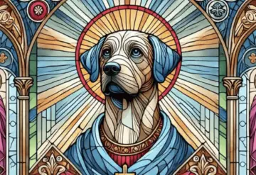 San Guinefort, el perro considerado santo en Francia, a quien se le atribuyen varios milagros