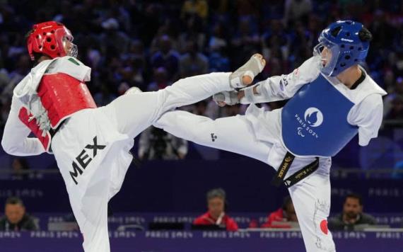 Juan Diego García consigue la medalla de bronce en parataekwondo en París 2024