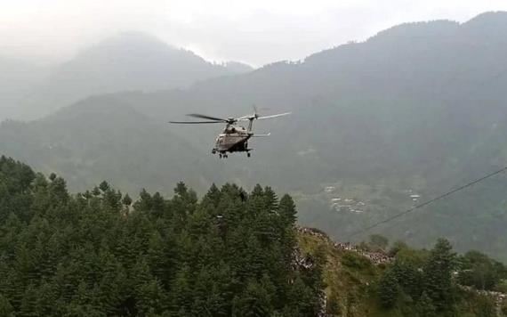 Helicóptero cae mientras combatía incendio en Portugal; buscan a 5 desaparecidos