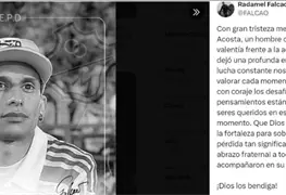 Radamel Falcao env&iacute;&oacute; conmovedor mensaje de despedida a Javier Acosta