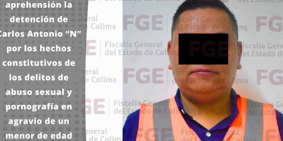 Detienen al alcalde electo de Coquimatlán por presunto abuso sex#al de un menor