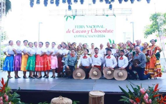 Con gran éxito concluye la Feria Nacional de Cacao y Chocolate Comalcalco 2024