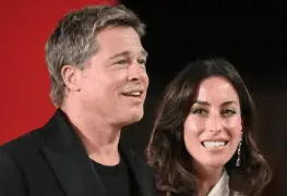 Brad Pitt hace su primera aparición oficial con su novia, Inés de Ramón; 30 años menor que él