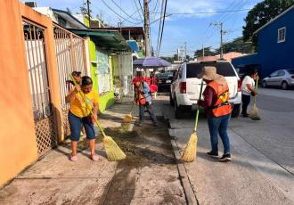 Fortalecen Jornada de Limpieza vecinos de la colonia Miguel Hidalgo Tercera Sección