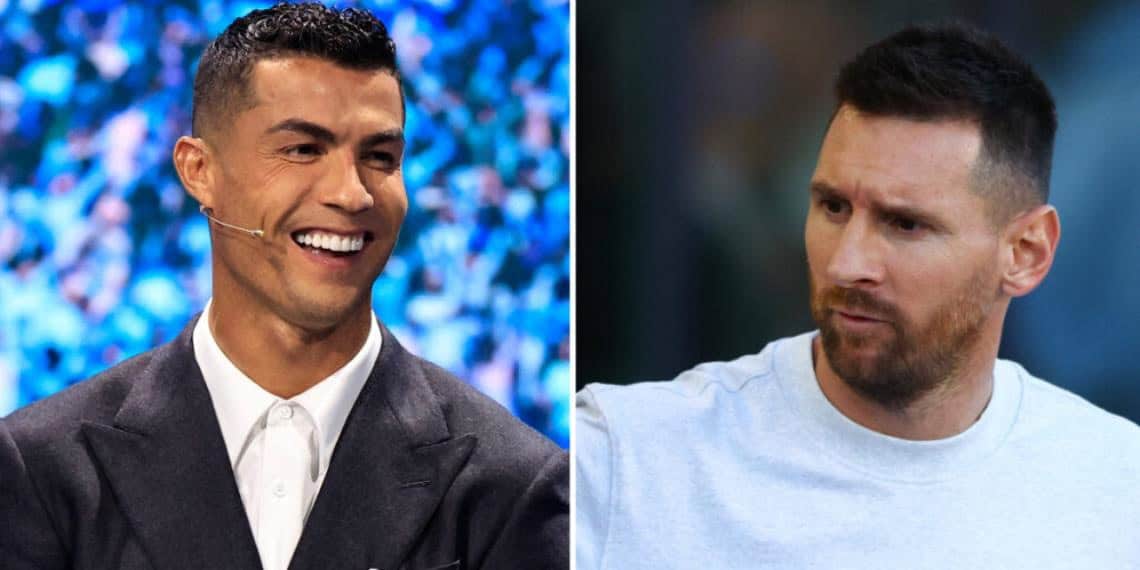 Cristiano Ronaldo se divierte con el "¿qué mirás, bobo?" de Messi y redes enloquecen