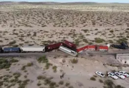 Inspecciona Profepa derrame de ácido sulfúrico por descarrilamiento de tren