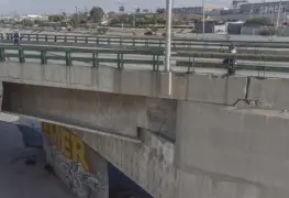 Colapsa puente vehicular en San Pedro Garza sin dejar lesionados