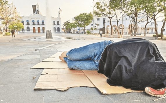 Indigencia opaca imagen de Villahermosa