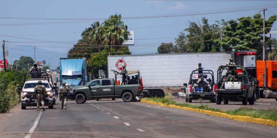 Por tercer día consecutivo, Culiacán registra balaceras y bloqueos