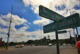 Vialidad, trompo a la uña....