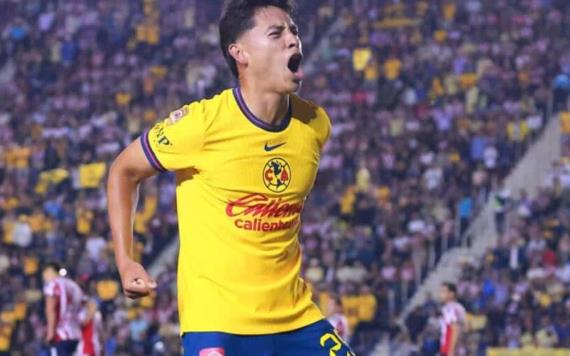 El América levanta el vuelo en el Clásico Nacional tras vencer a Chivas por la mínima diferencia