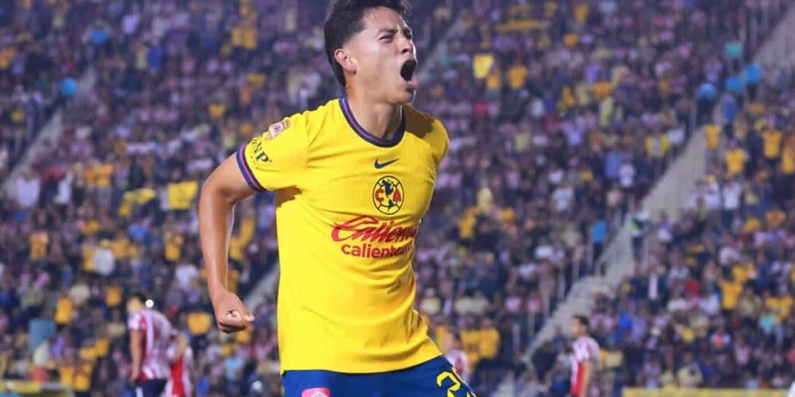 El América levanta el vuelo en el Clásico Nacional tras vencer a Chivas por la mínima diferencia