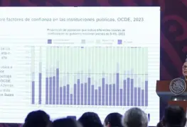 Rosa Icela Rodríguez presenta su último informe de Seguridad en la mañanera de AMLO