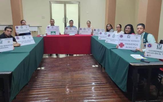 Preparado IMSS Tabasco para sumarse al Simulacro Nacional 2024 