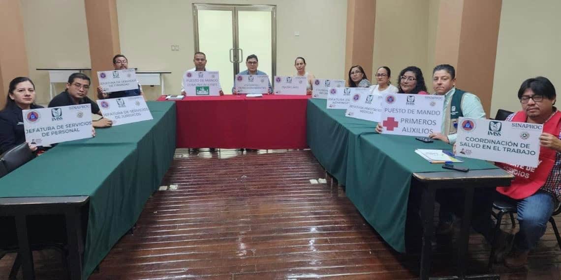 Preparado IMSS Tabasco para sumarse al Simulacro Nacional 2024 