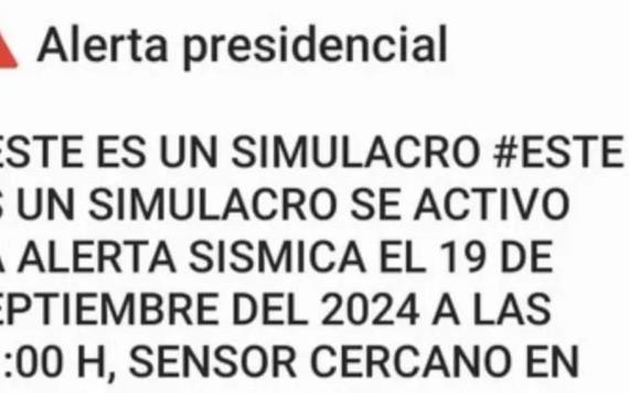 ¡Es espantosa! Alerta Sísmica en celulares causa temor entre usuarios