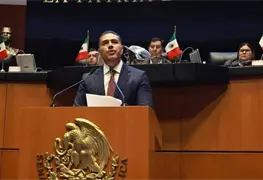Omar Garc&iacute;a Harfuch defiende incorporaci&oacute;n de la Guardia Nacional en la SEDENA
