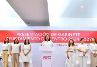 Nuevos líderes en Centro: Osuna Huerta presenta a su gabinete municipal