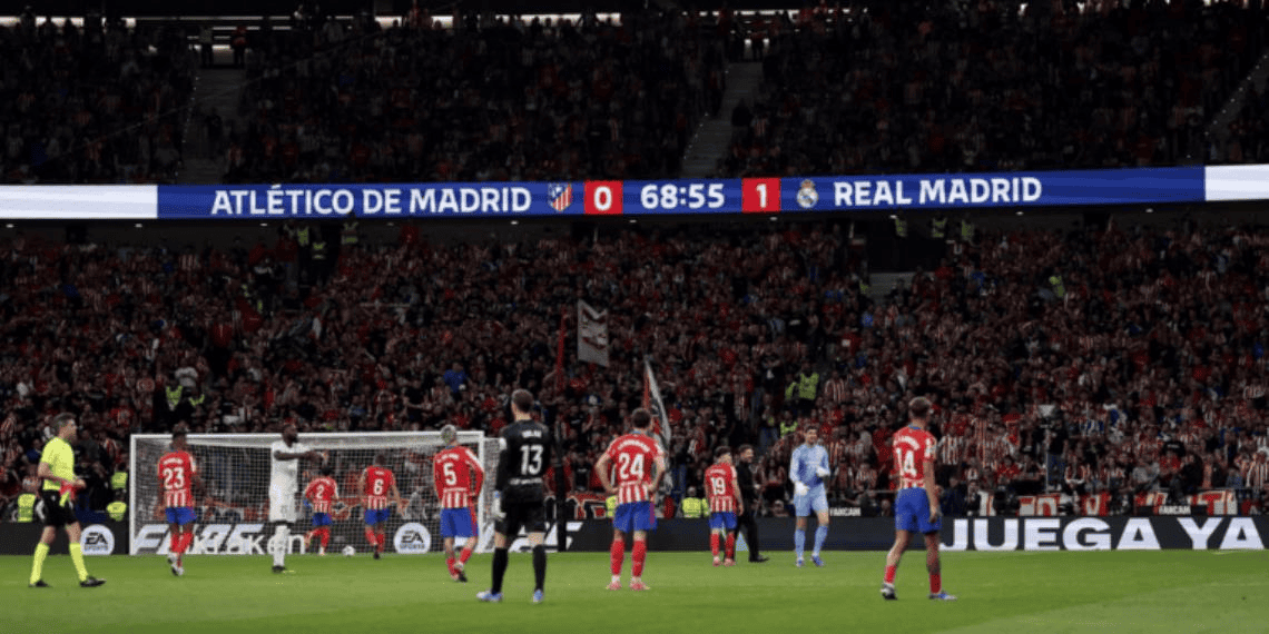 ¿Por qué se suspendió el Atlético de Madrid vs Real Madrid?