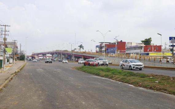 Concluye colocación de ataguías en puentes de Ruíz Cortines; se normaliza la circulación